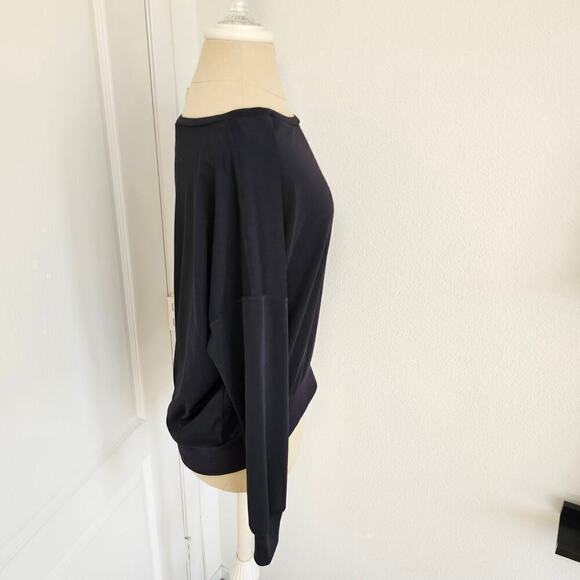 Fabletics Sleek Knit Boat Neck Pullover Size S black - Picture 5 of 8